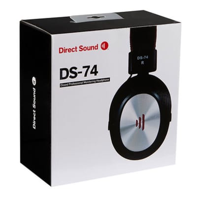 Direxound DS-74 Critical Listening Closed Back Headphones - Black image 2