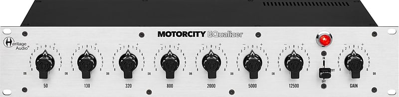 Heritage Audio MotorCity EQualizer - Mono 7-band Passive EQ image 1