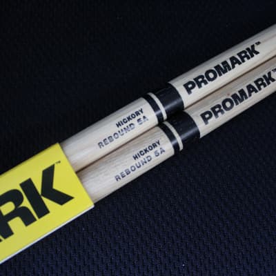 Promark by D'Addario Rebound 5A Hickory Nylon Tip Drum Sticks RBH565N image 2