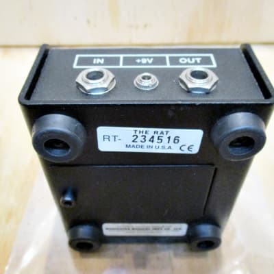 RAT2 LM308N 90年代 made in USA RAT PEDAL PROCO VINTAGE LM308N CHIP MOTOROLA LARGE BOX RT