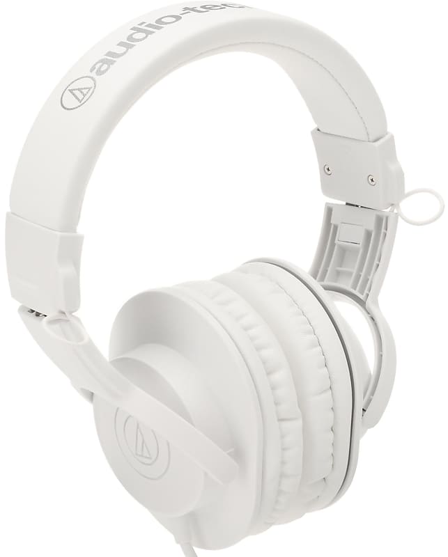 Audio-Technica ATH-M20x Closed-back Monitoring Headphones - White  			