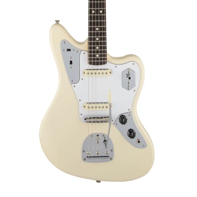 Fender Johnny Marr Jaguar - Olympic White w/ Rosewood FB image 3