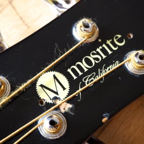 1966 Mosrite Joe Maphis Vintage Hollowbody Electric Bass Guitar Sunburst image 6