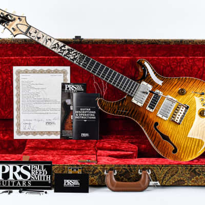 PRS Private Stock Special 22 Semi Hollow Sandstorm Dragons Breath image 3