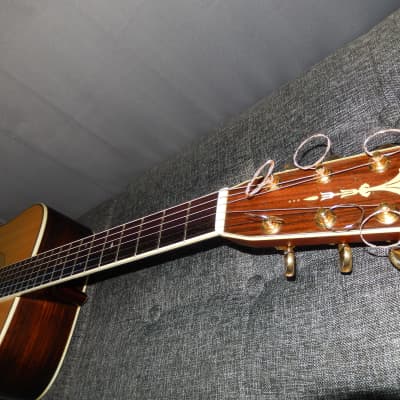 MADE IN JAPAN 1976 - RIDER R600 - ABSOLUTELY AMAZING - MARTIN D28 STYLE - ACOUSTIC GUITAR image 6