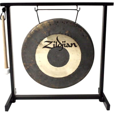 Zildjian 12 Traditional Gong and Table-Top Stand Set image 5