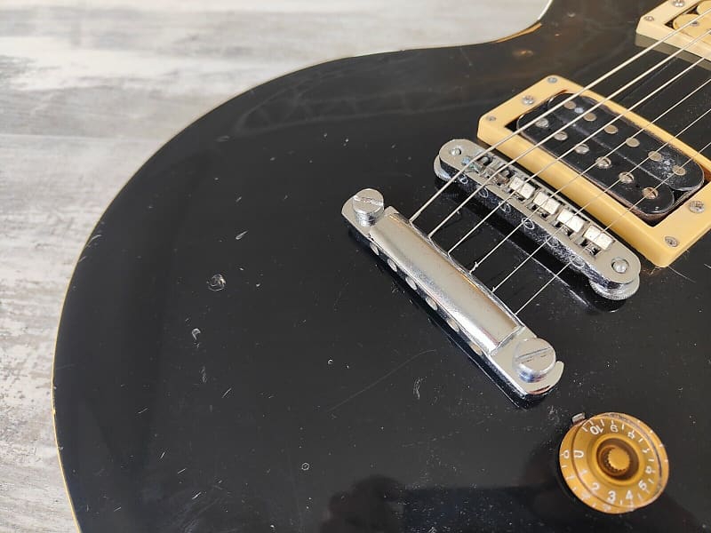 1977年Greco EG-450 エレキギター ブラック 1977 Greco Japan EG-450 Vintage Les Paul Standard (Black