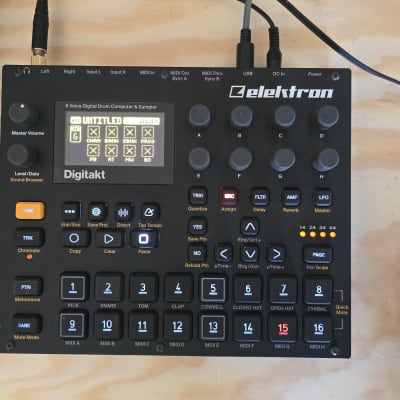 Elektron Digitakt 2020s - Black image 1