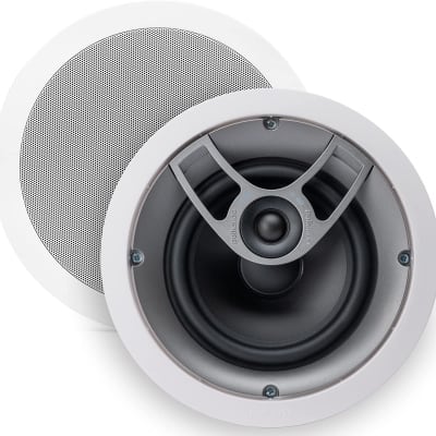 Polk Audio MC60 2-Way in-Ceiling 6.5 Speaker (Single) | Dynamic Built-in Audio | Perfect for Humid Indoor/Enclosed Areas | Bathrooms, Kitchens, Patios White image 3