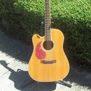 Carvin Cobalt 850 Acoustic/Elect. Guitar w/Original Hard Case~Lefty,Left Handed image 1