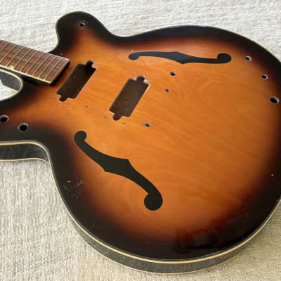Vintage Orlando 300 Hollowbody Electric Guitar Project HUSK Japan Country Gentleman Copy image 9