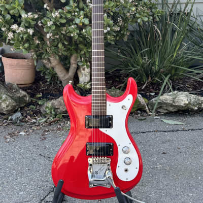 Mosrite Ventures 2 1966 - Candy Apple Red for sale