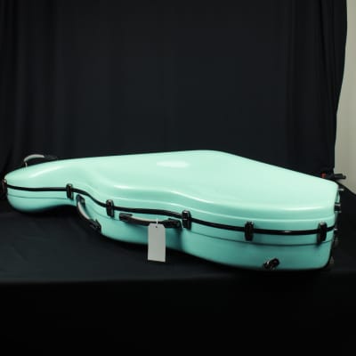 The Luthier Shop Adjusted 4/4 Size Beautiful Cello w/ Fiberglass Blue Case image 12