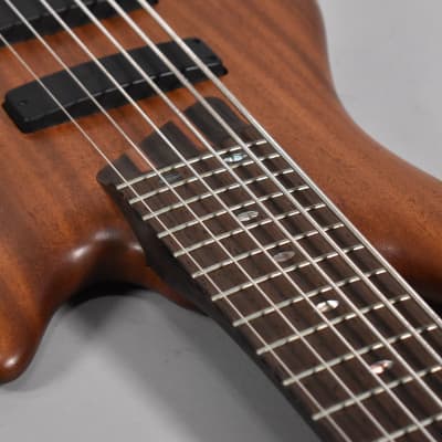 Ibanez Prestige SR5006 Walnut Finish 6 String Bass Guitar w/OHSC image 5