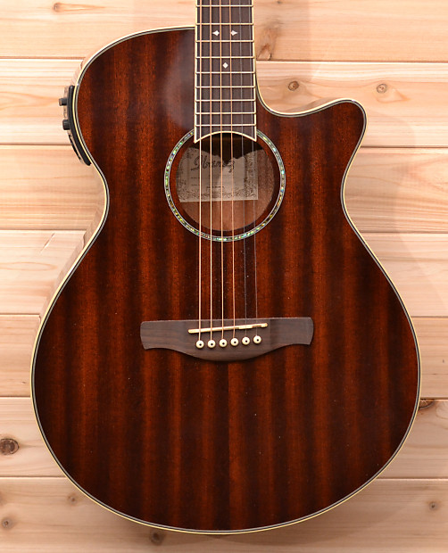 Ibanez Aeg12ii Nt Acoustic Electric Guitar Natural Reverb 