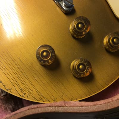 1952 Gibson Les Paul Goldtop  w/Bottom Wrap Tailpiece image 5