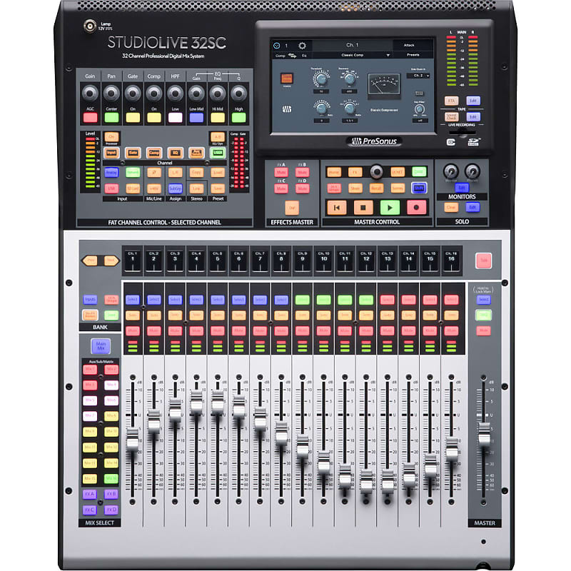 PreSonus StudioLive 32SC Subcompact Rackmount 32-Channel Digital Mixer and USB Audio Interface image 1