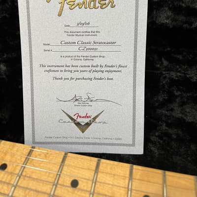 Fender Custom Shop  Stratocaster Classic image 7