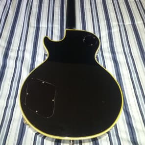 Vintage Gibson Les Paul Custom 1971 Black image 2