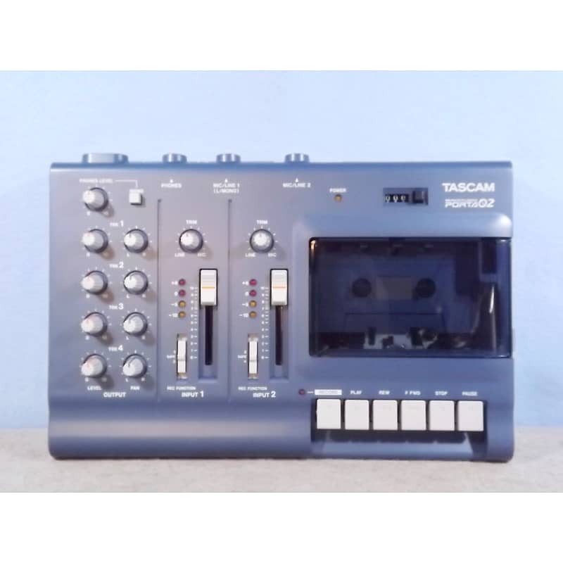 TASCAM Porta 02 Ministudio 4-Track Cassette Recorder | Reverb
