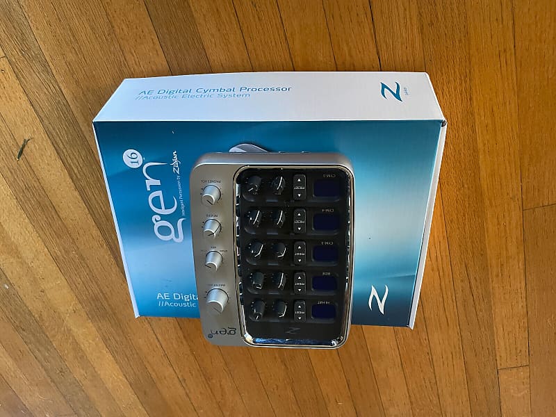 ZIldjian Gen 16 Electronic Drum Cymbals Controller Module Reverb