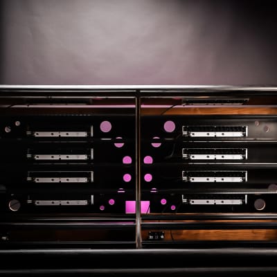 Needham Woodworks ***Limited Edition*** Double 21U / 168HP  Eurorack Case / Cabinet / Blacked-Out Fi image 2