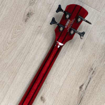 Spector NS Dimension 4 Multi-Scale Bass, Wenge Fretboard, Inferno Red image 9