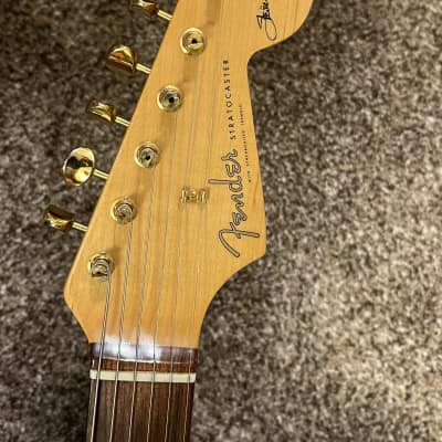 1992 Fender Stevie Ray Vaughn Stratocaster 1992 Sunburst image 4