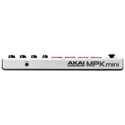 Akai MPK Mini MKII MK3 White 25-Key USB MIDI Keyboard Controller w/Headphones image 6
