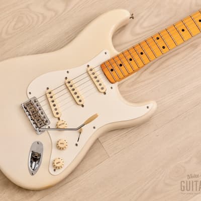 2008 Fender Eric Johnson Stratocaster White Blonde w/ Case, Tags for sale