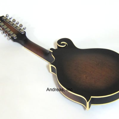 F-Style 12-String Mando-Guitar w/ Hardshell Case image 11
