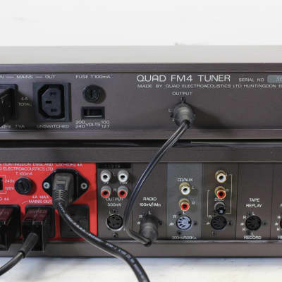 アンプ QUAD 44 / FM4 TUNER QUAD 44 / FM4 TUNER アンプ