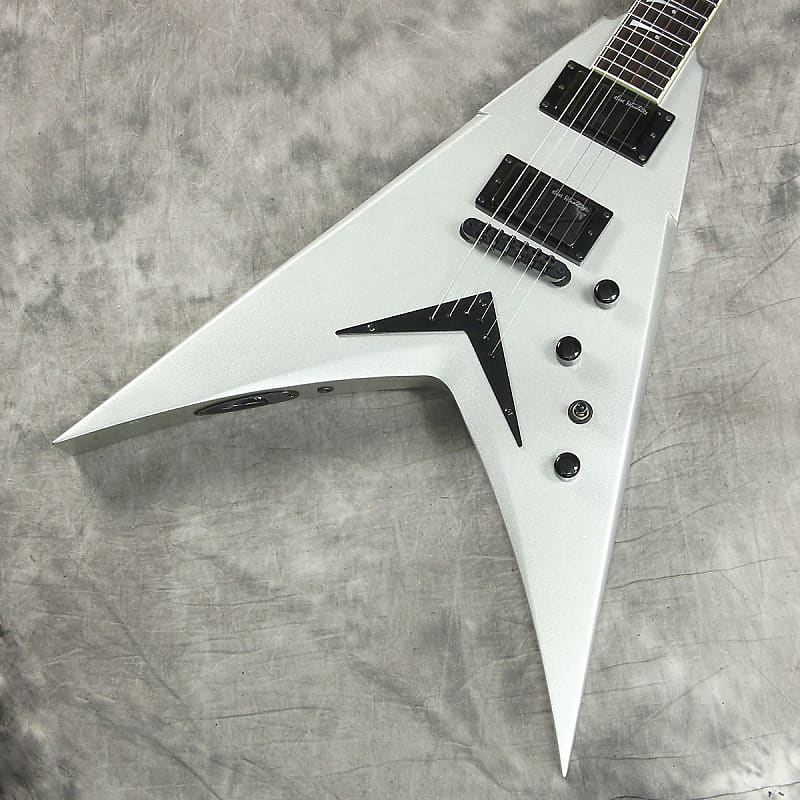 高速配送 希少DEAN GUITARS Dave Mustaine VMNT X シルバー エレキ