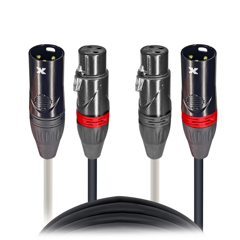 Cable de Micrófono 3m XLR a Plug 6.3mm OFC Stagg®