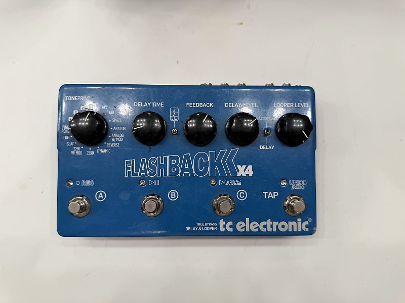 TC Electronic Flashback X4 Delay and Looper Pedal | Reverb