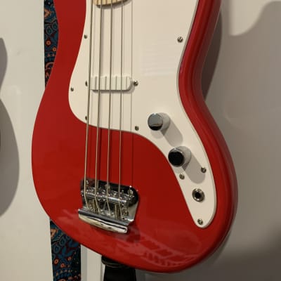 Fender Squier Bronco Bass Red image 3