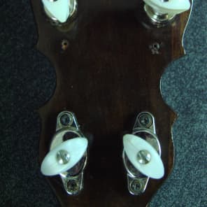 Vintage Iida Custom Made Model 231 5-String Closed Back Banjo W/Hardshell Case image 10
