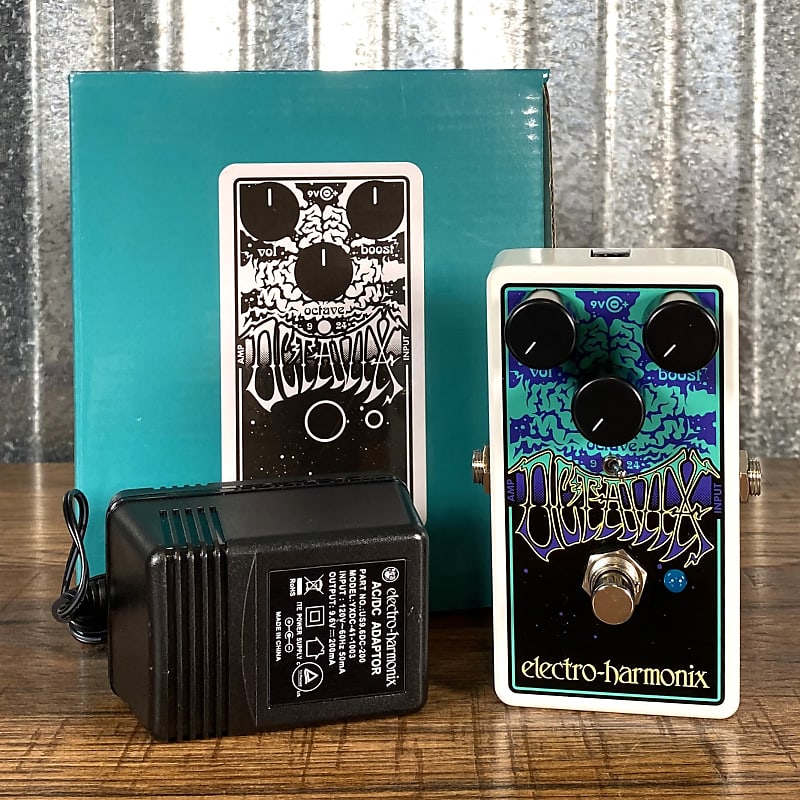 Electro-Harmonix EHX Octavix Octave Up Fuzz Guitar Effect Pedal image 1