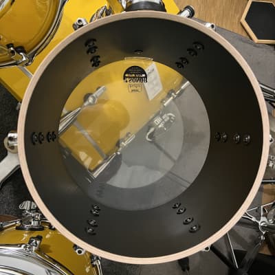 Sonor SQ2 Signal Yellow Medium Beech Shells 10