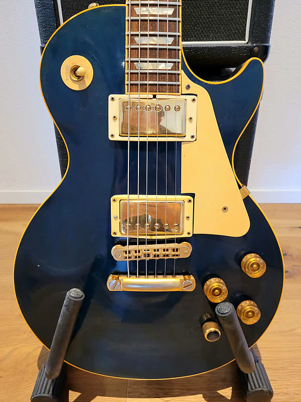 Gibson Les Paul Standard Limited Colours Edition 1990 Blue RARE image 1