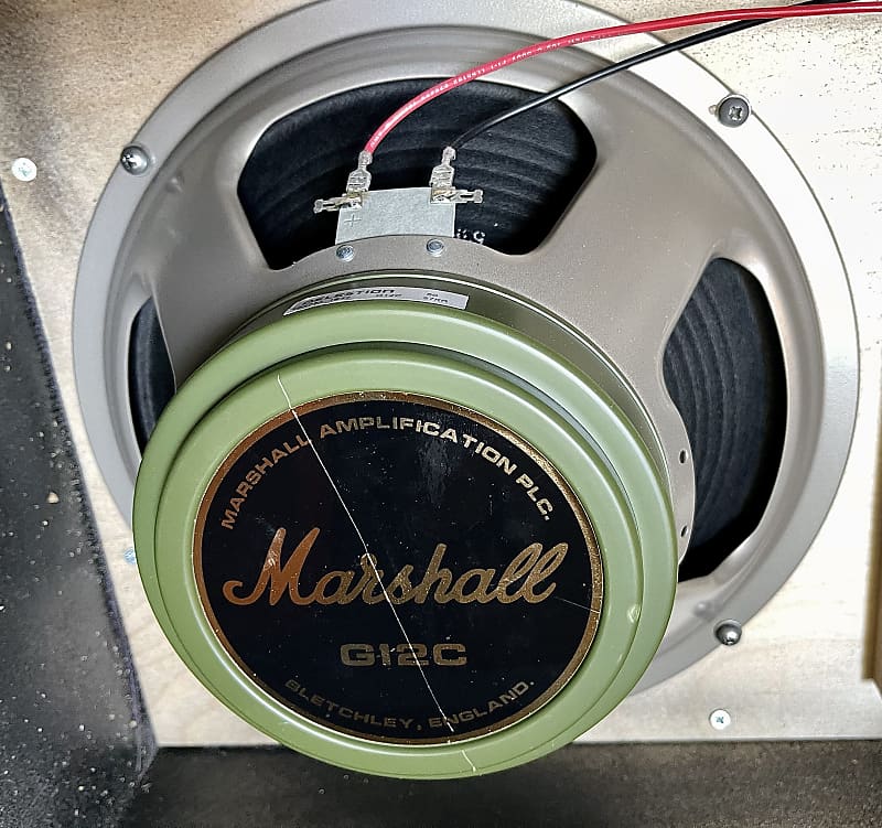 Celestion Marshall 2 x G12C 16 Ohm Greenback Speakers T5475A | Reverb