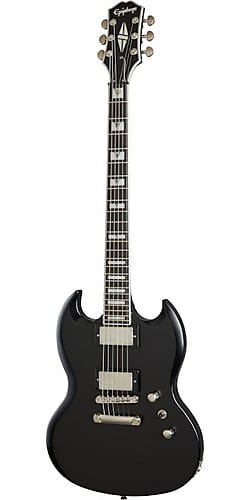 Epiphone Prophecy SG Electric Guitar (Black Aged Gloss) image 1