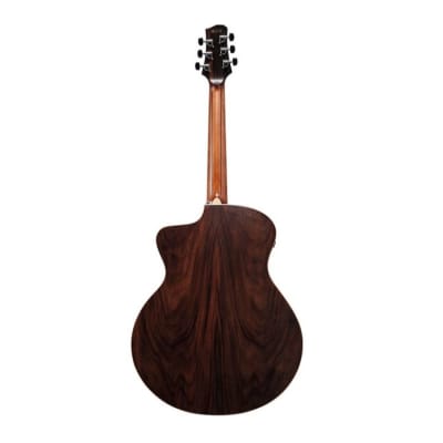 Ibanez PA300E 6-String Acoustic Electric Guitar (Right Hand, Natural Satin) image 4