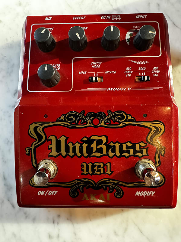 Akai UniBass UB1 Harmonized Bass Distortion | Reverb