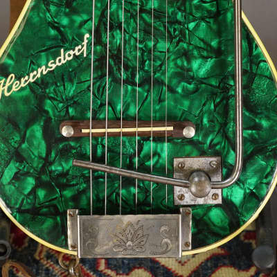 Herrnsdorf Universa 1960s  Electric Guitar w Rare Original Pedal image 2