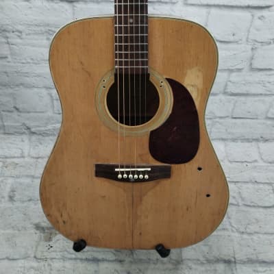 Sakura SW 63 (w/ Electric mod) Acoustic Guitar for sale