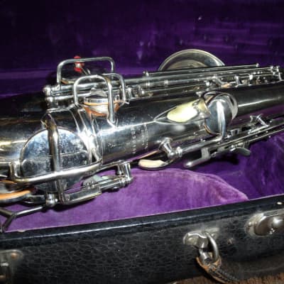 Conn New Wonder Series II Alto Saxophone Sax 1930's Nickel image 13