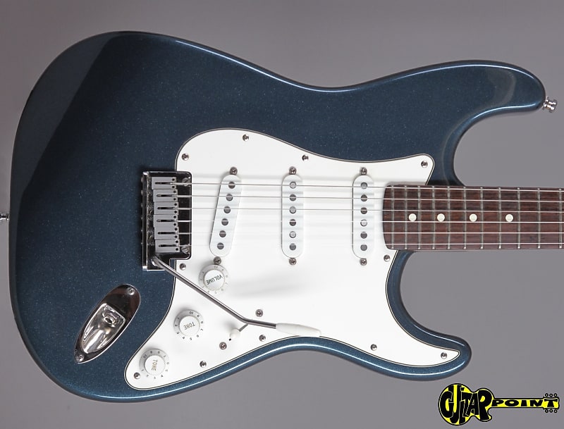 Fender American Standard Stratocaster 1989 Gun Metal Blue | Reverb