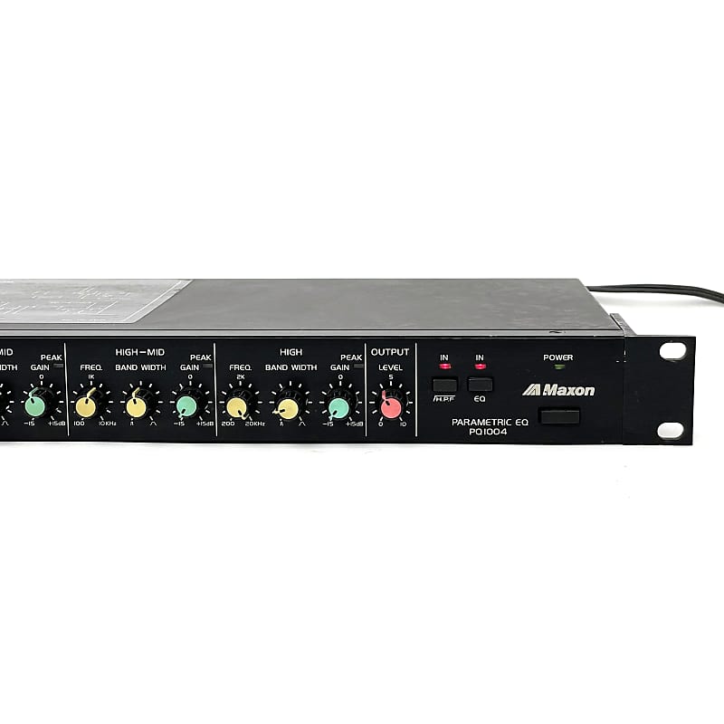Maxon PQ-1004 パラメトリックイコライザー Maxon PQ-1004 パラメトリックイコライザー Maxon PQ1004