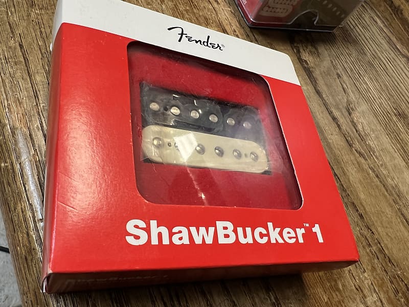 Fender Tim Shaw Shawbucker 1 Zebra Pickup image 1
